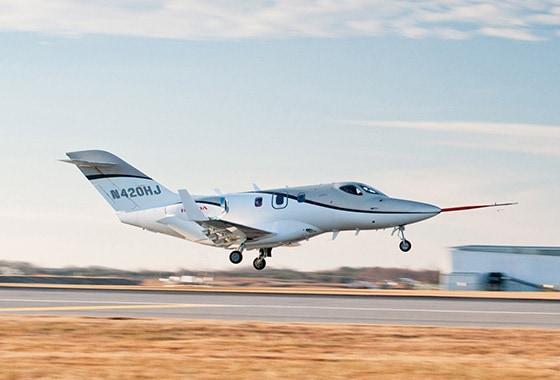 Started flight tests using HondaJets equipped with HF120.