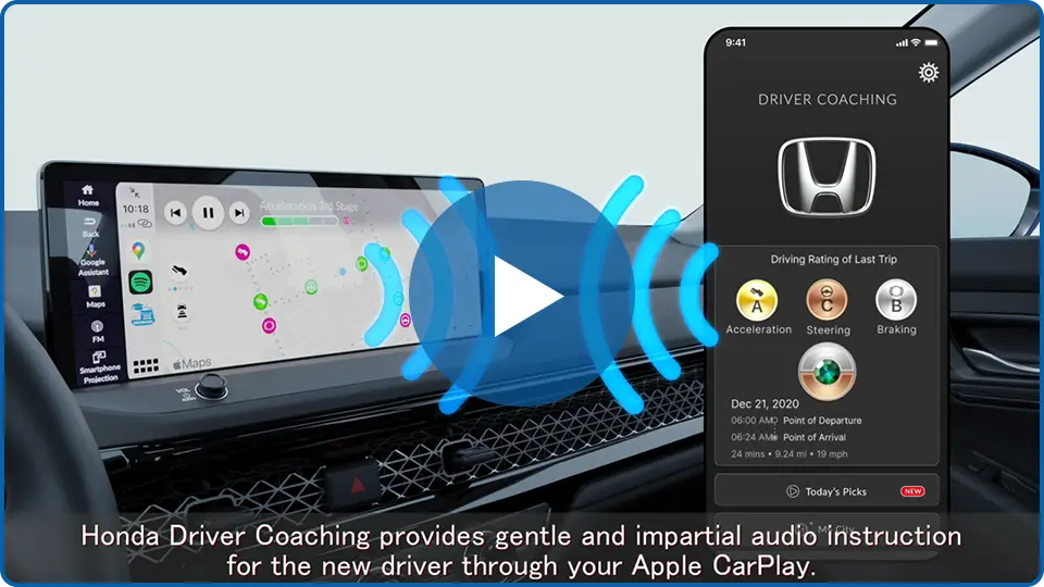 Honda Driver Coaching Service with Driving Diagnostics and Verbal Advice video