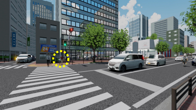 Hazard prediction training (KYT) 76 T-junction | Safety | Honda