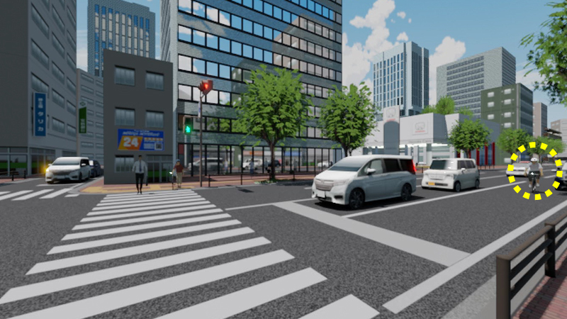Hazard prediction training (KYT) 76 T-junction | Safety | Honda