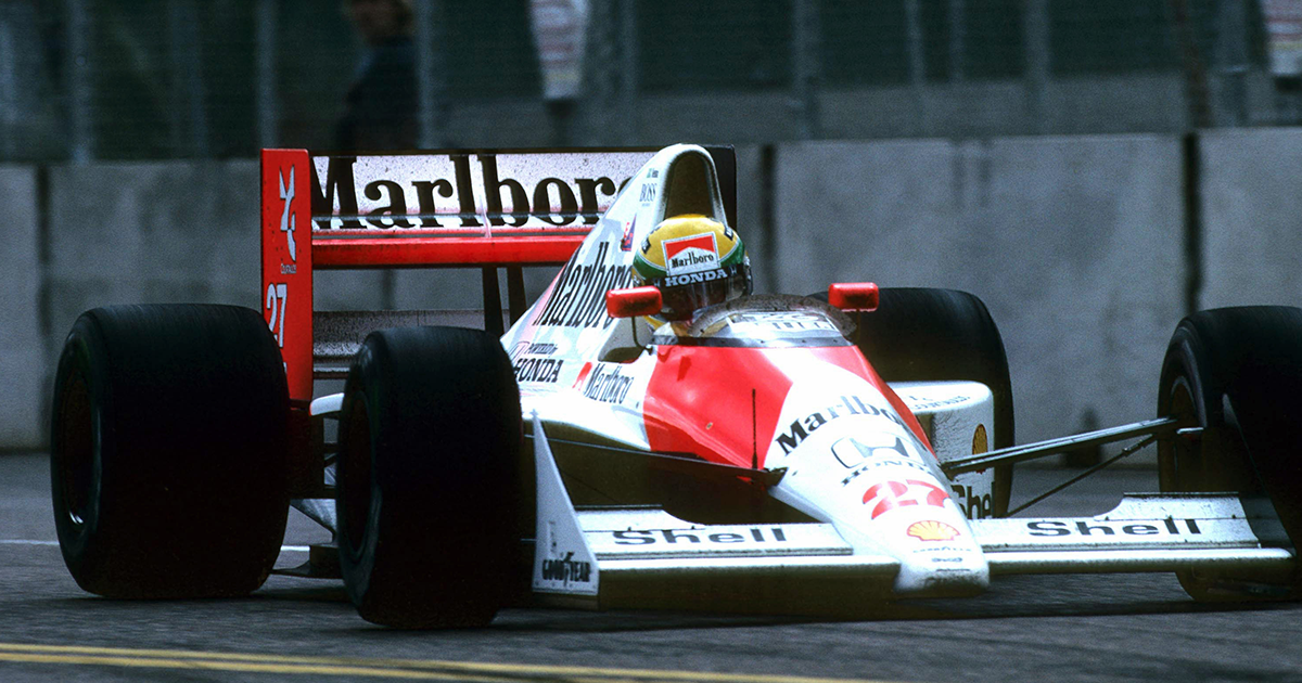 アマダ FORMULA 1 FIGHTING SPIRIT1992 ① セナ Ayrton Senna