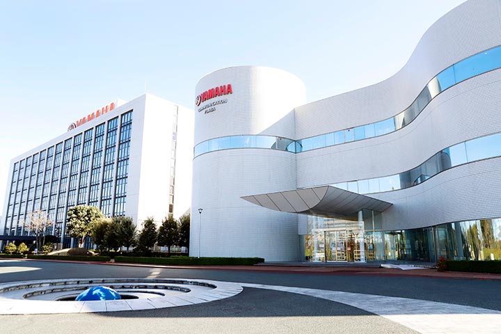 The interview session was held at the Yamaha Communication Plaza in Iwata City, Shizuoka, Japan.