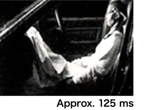 Airbag Actuation Approx. 125 ms