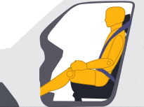 Front Passenger-Side Airbag Deployment