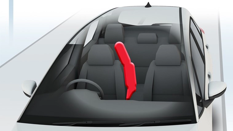 Front Center Airbag Deployment