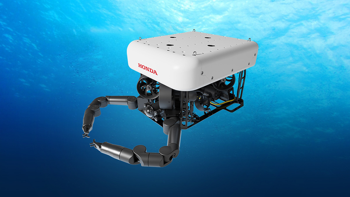 Honda ROV, a Concept Model for a Teleoperated Unmanned Underwater Vehicle