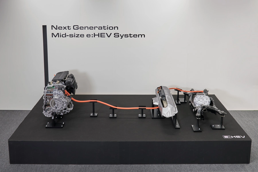 Next-Generation e:HEV System for Medium-Sized Models