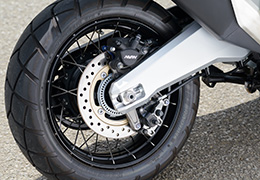 X-ADV parking brake