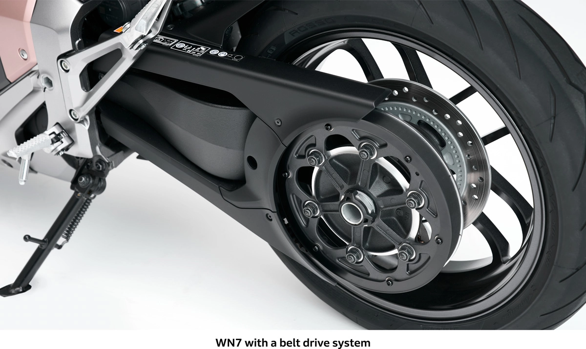 WN7 with a belt drive system