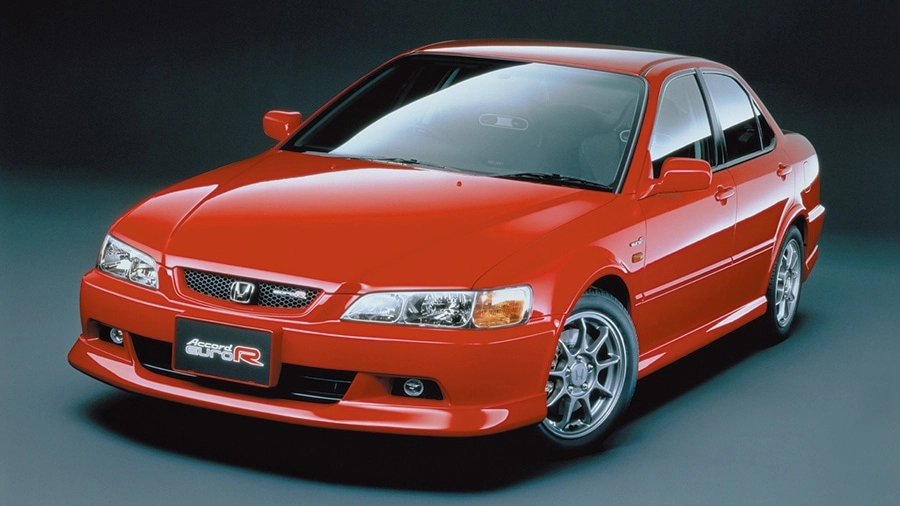 The Accord Euro R, which gained popularity as a high-performance sports sedan