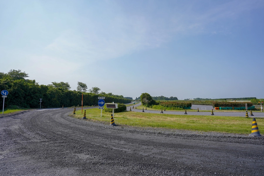 Tochigi Proving Ground  Gravel Road