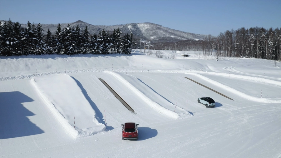 Takasu Proving Ground  Hill Climb Course (winter)