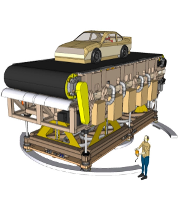 Single-belt system configuration