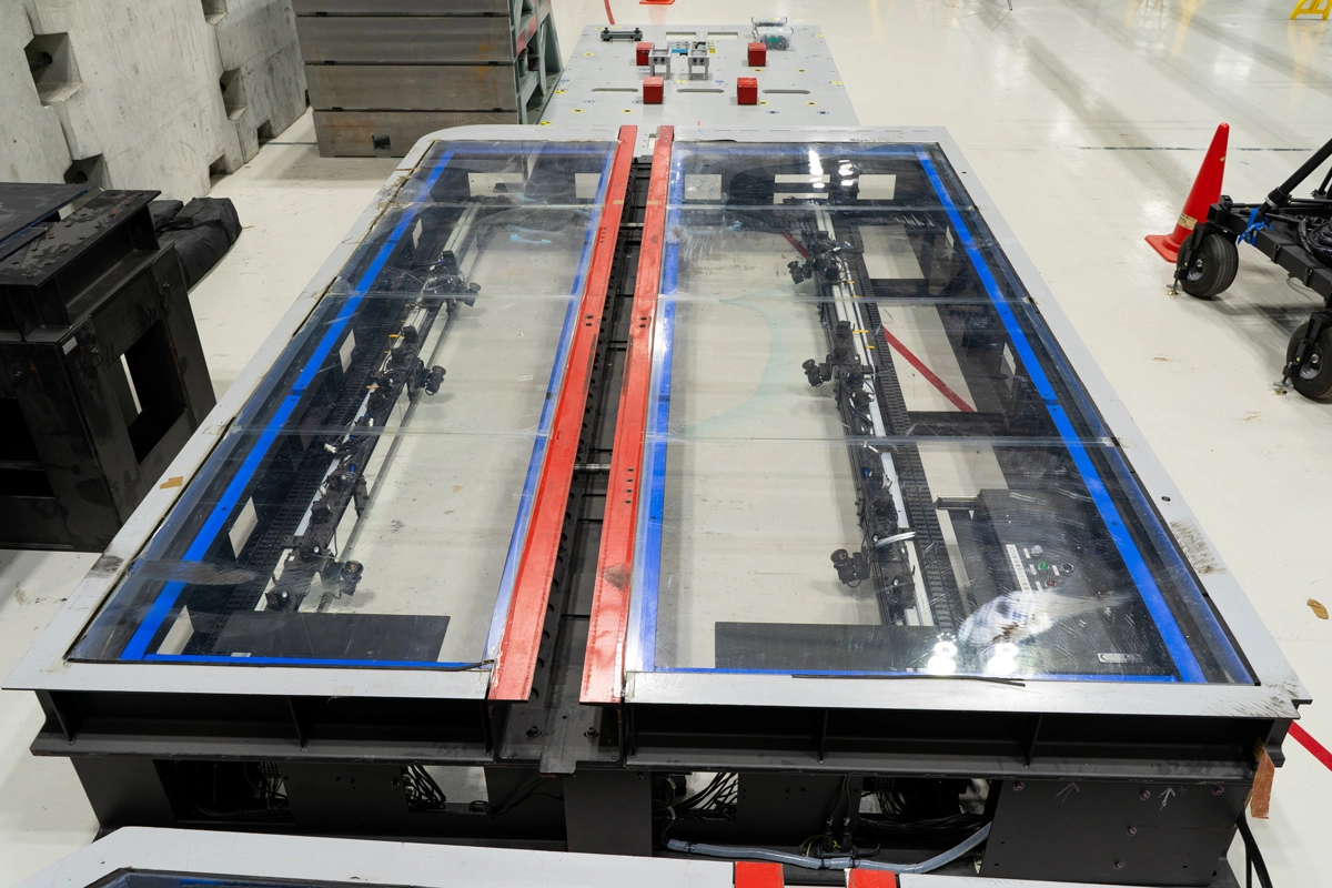 Acrylic floor panels