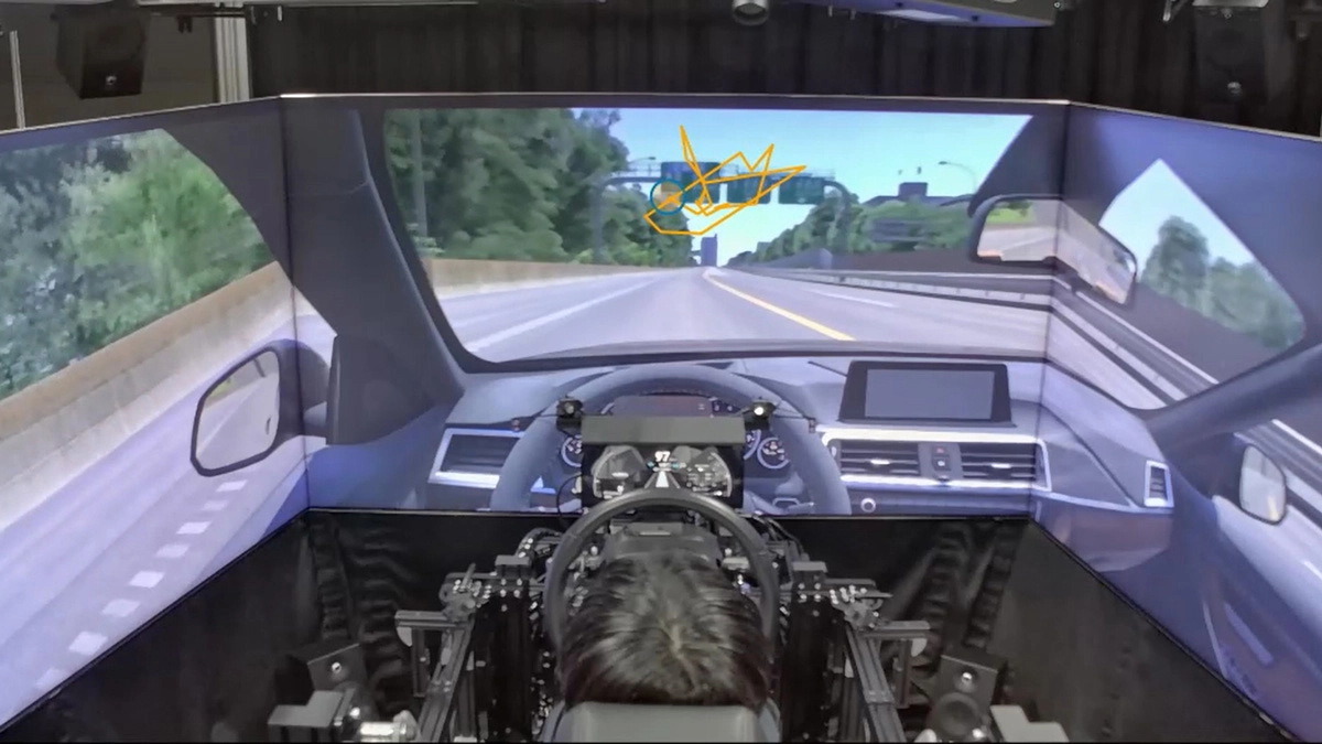 Real-time gaze tracking