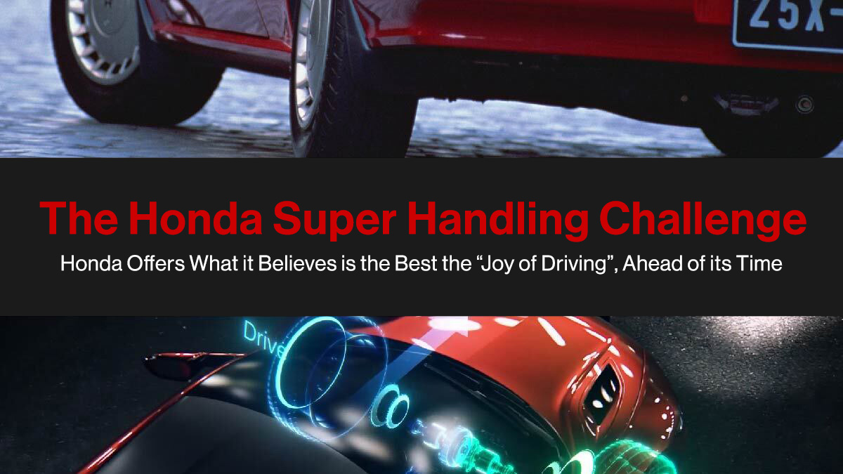 The Honda Super Handling Challenge