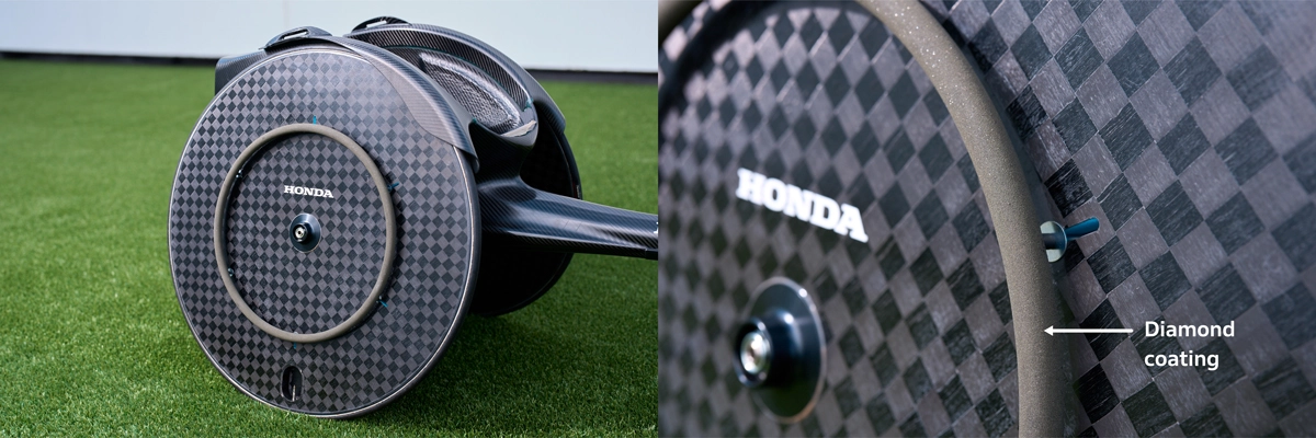 Diamond-Coated Handrims