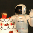 イスタンブール国際オートショーで、ASIMOの10周年を祝う
