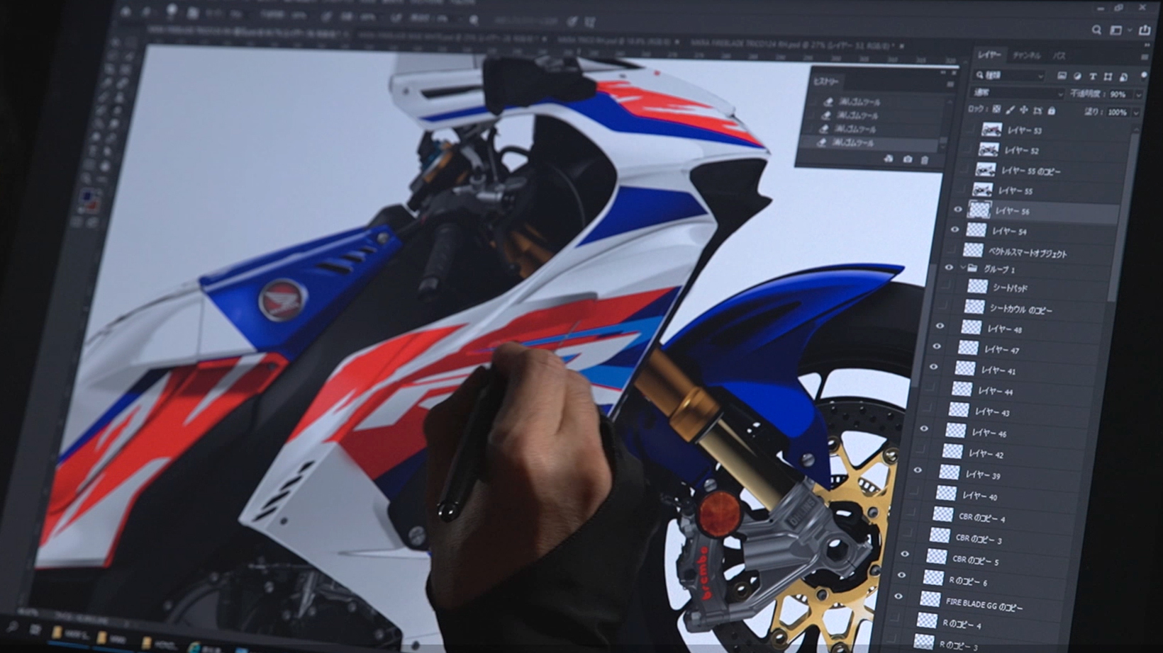 CBR1000RR-R FIREBLADE 30th デザインの証言