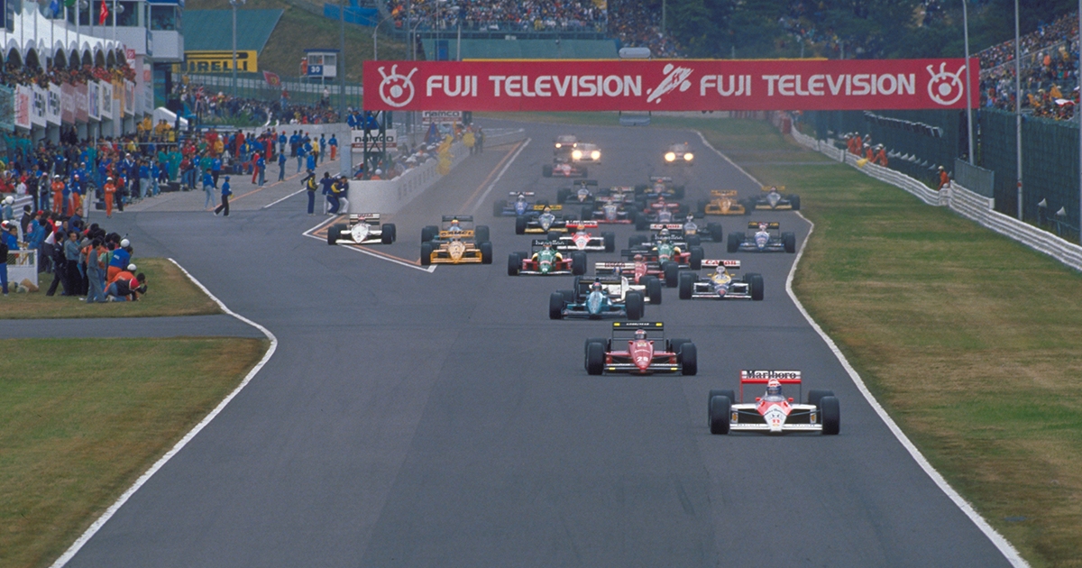 奇跡の大逆転 セナ悲願の初戴冠｜F1日本GP名勝負3選｜Suzuka Circuit