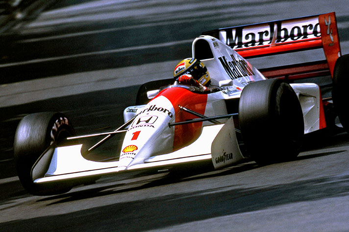 1992年第2期HONDA F1撤退メモリアル　アイルトンセナ直筆サイン入額装品 1992年第2期HONDA F1撤退メモリアル アイルトンセナ直筆サイン入