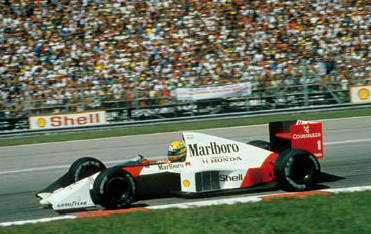 第2期 1989年 マクラーレン・ホンダMP4/5 16戦10勝を挙げ、マクラーレン・ホンダは2年連続コンストラクターズチャンピオンを獲得