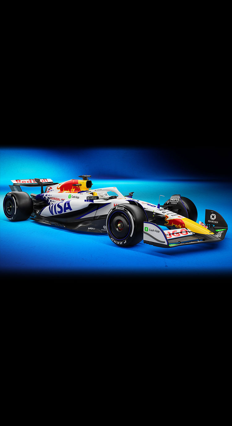2025 Visa Cash App Racing Bulls F1 Team VCARB 02｜F1マシン Powered