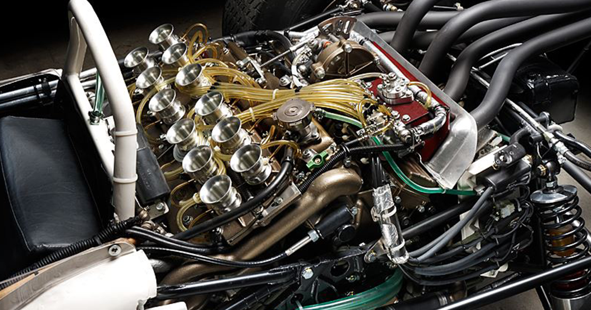 イワヤ ホンダ F1 エンジン ディスプレイ 110 L イワヤ 1/10