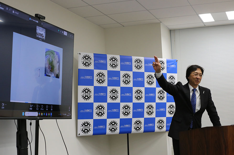 日本機械学会「スペースフロンティア賞」受賞と、櫻原 宇宙開発戦略室長による講演