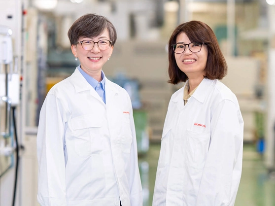 皆が輝ける職場から、いい技術が生まれる。個性を認め合うHondaで歩む自分らしいキャリア