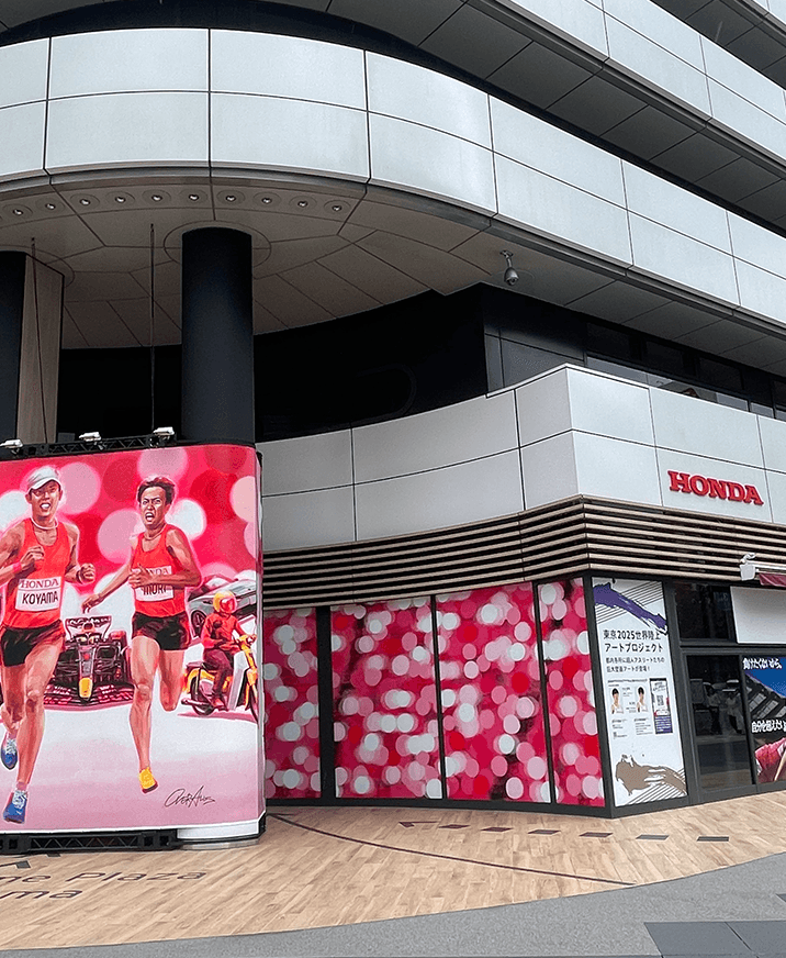 コマーシャルディスプレイHondaブース