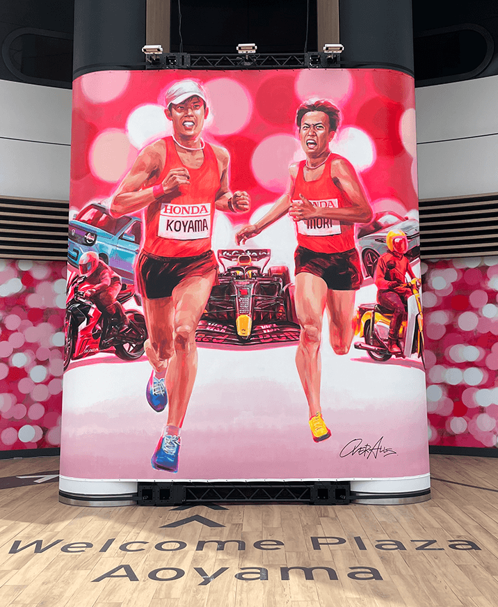 コマーシャルディスプレイHondaブース