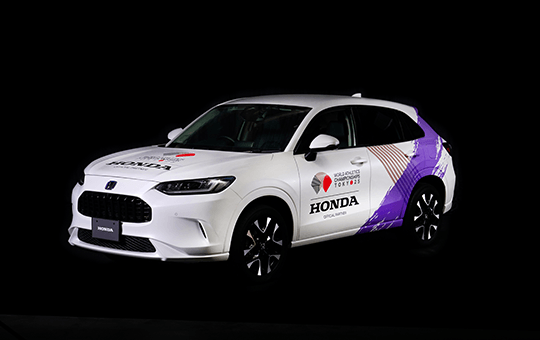 ZR-V e:HEV<br>Transportation Vehicle for Athlete &amp; Staff