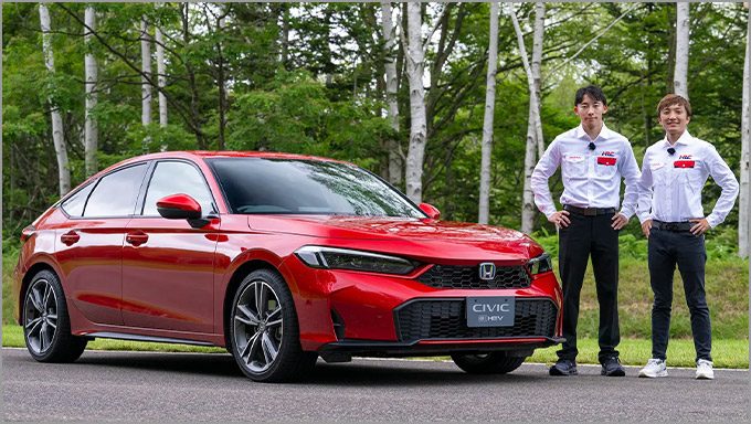 上質で爽快、操る喜びも満たされる Hondaのe:HEV｜SPORTS DRIVE WEB