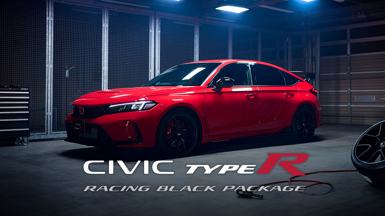 【シビック TYPE R】CIVIC TYPE R「RACING BLACK Package」×佐藤琢磨 サムネイル