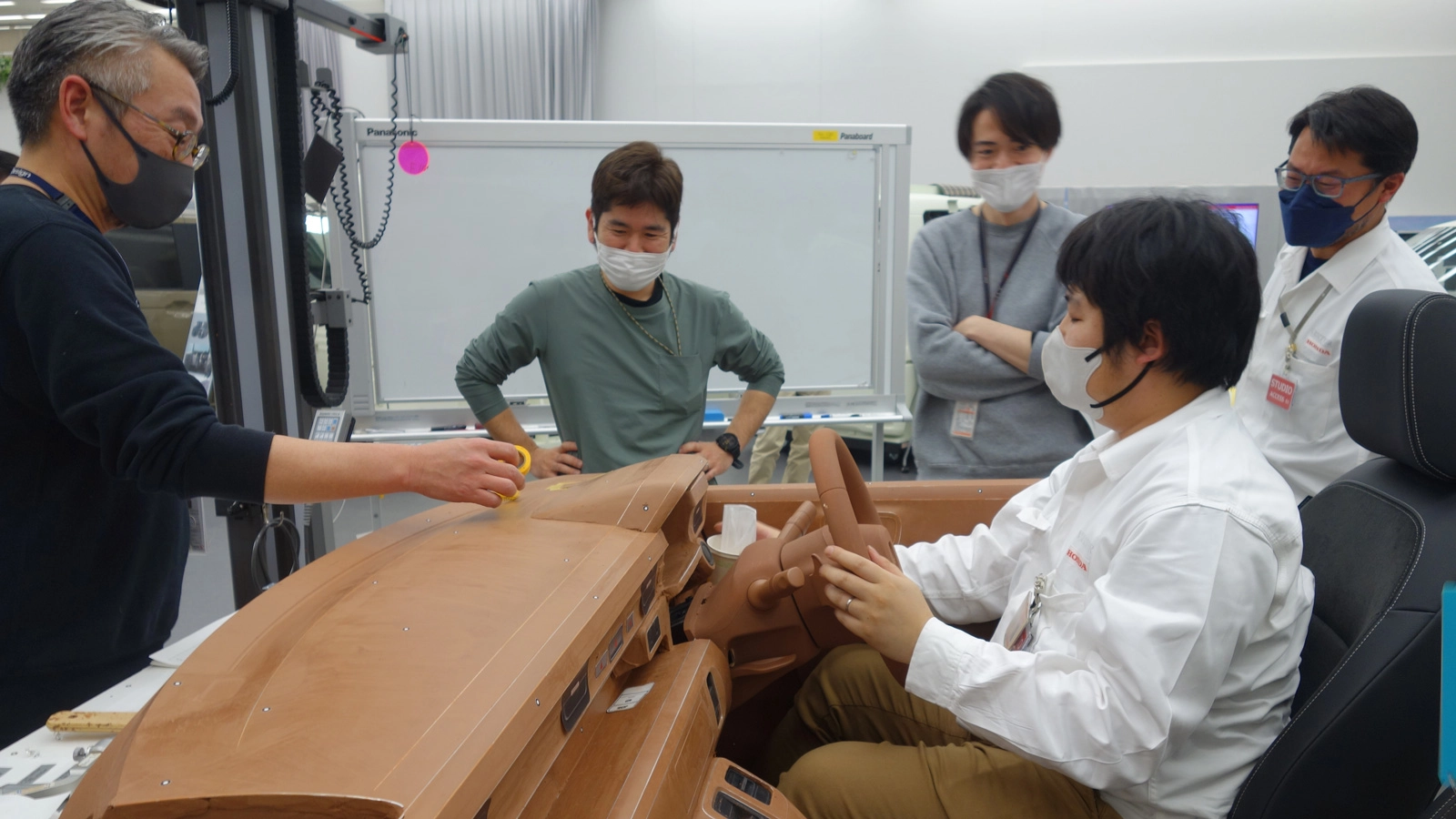 N-ONE e: インテリア クレイモデル