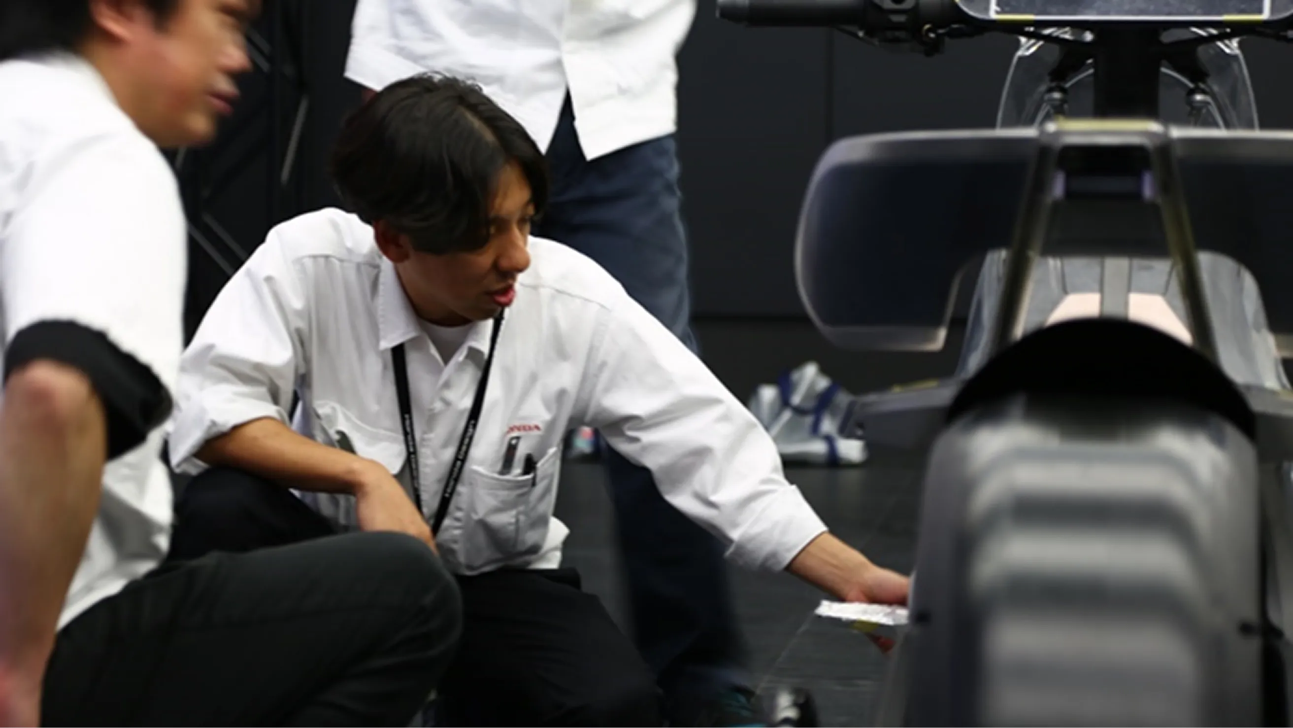 モデル制作時の様子