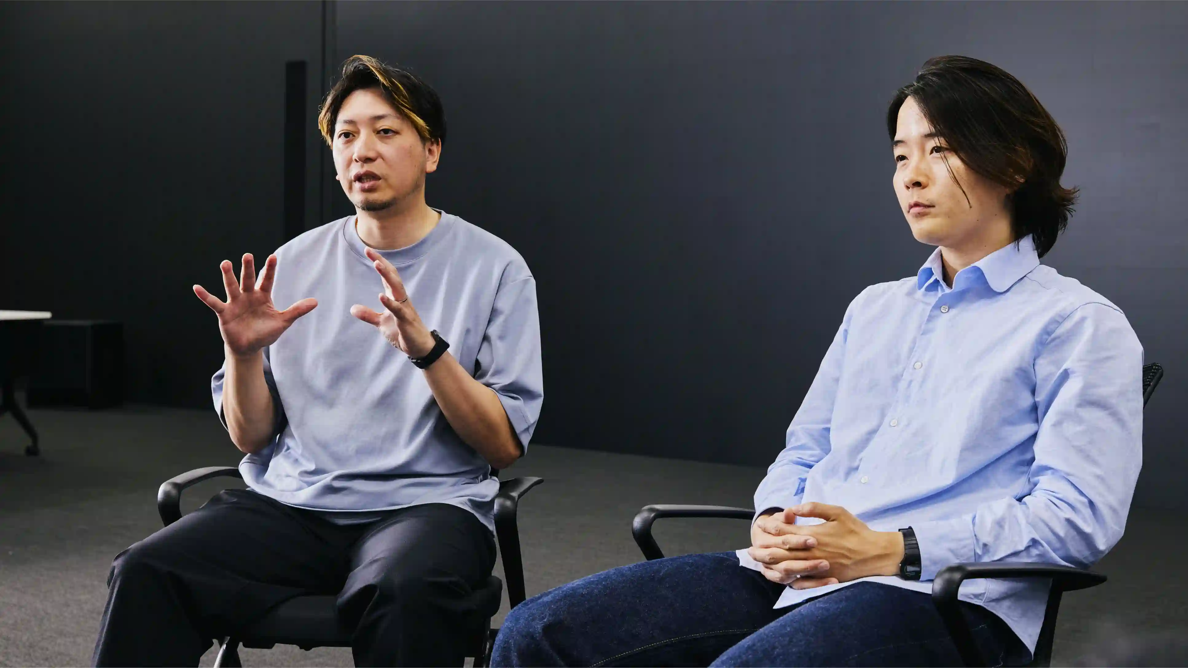 福井拓（左）、Park・Sungjin（右）