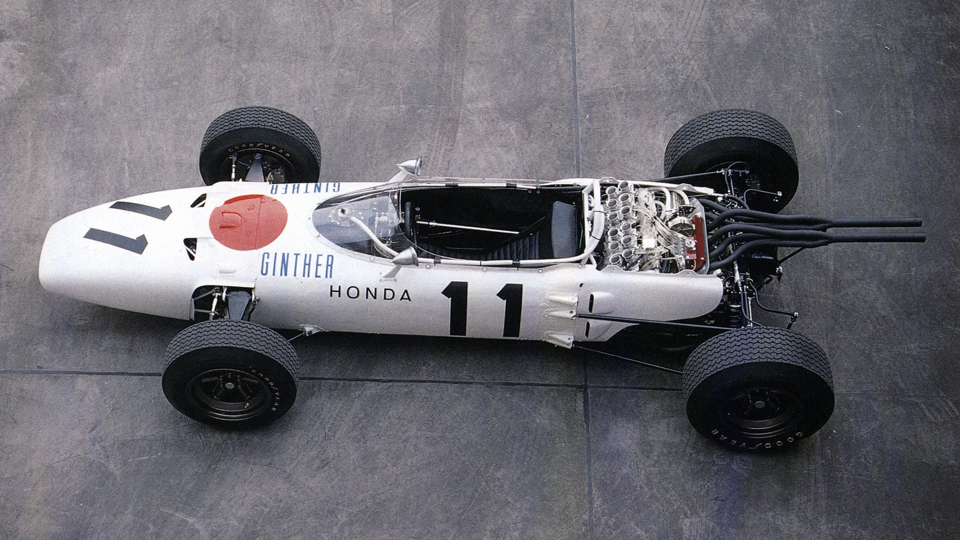 1965年にF1初優勝をもたらしたRA272