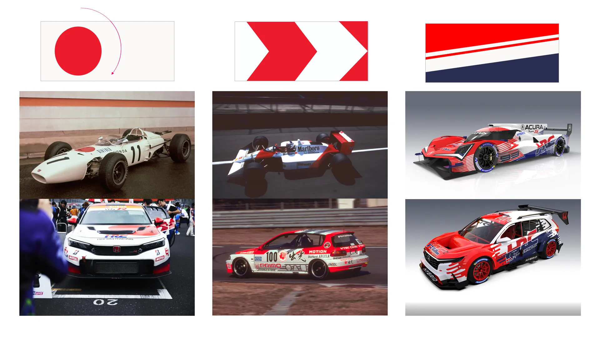 過去のレーシングカー