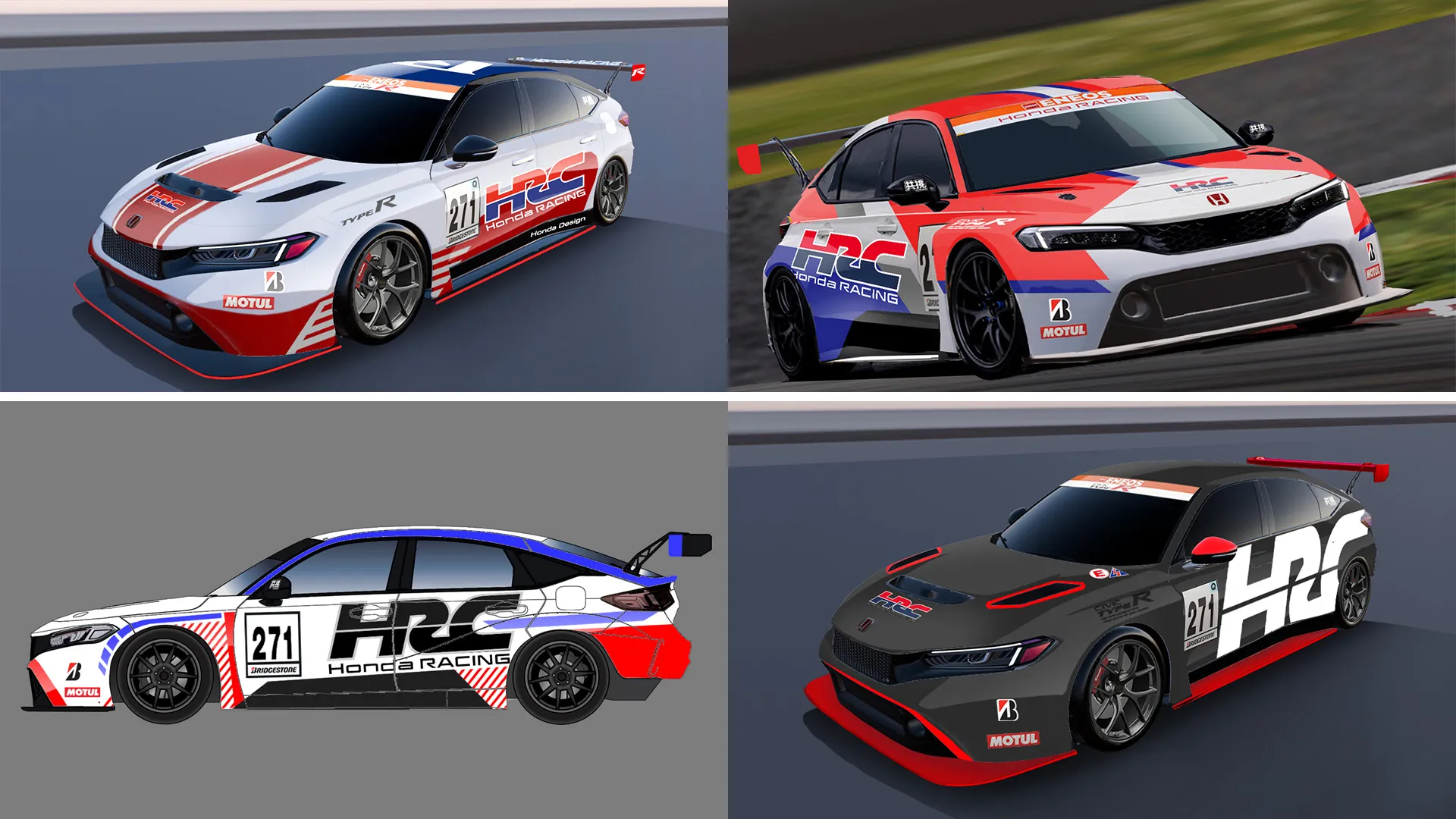 レーシングカースケッチ