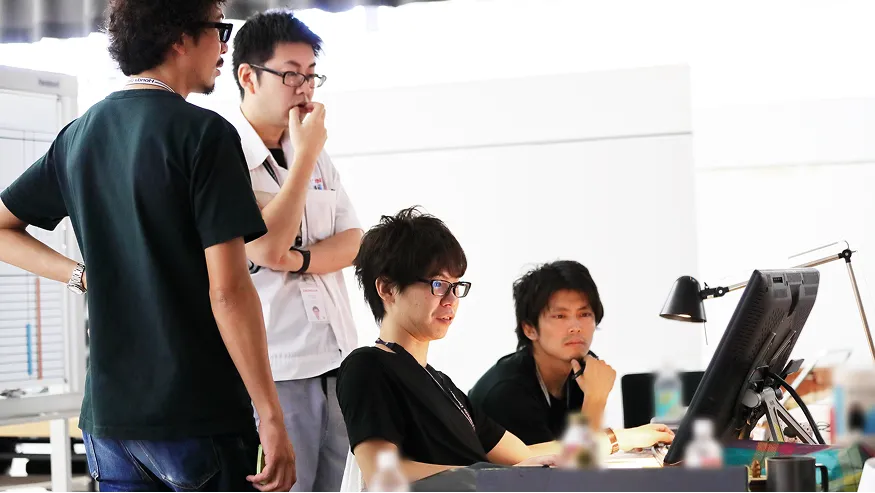 開発当時の様子