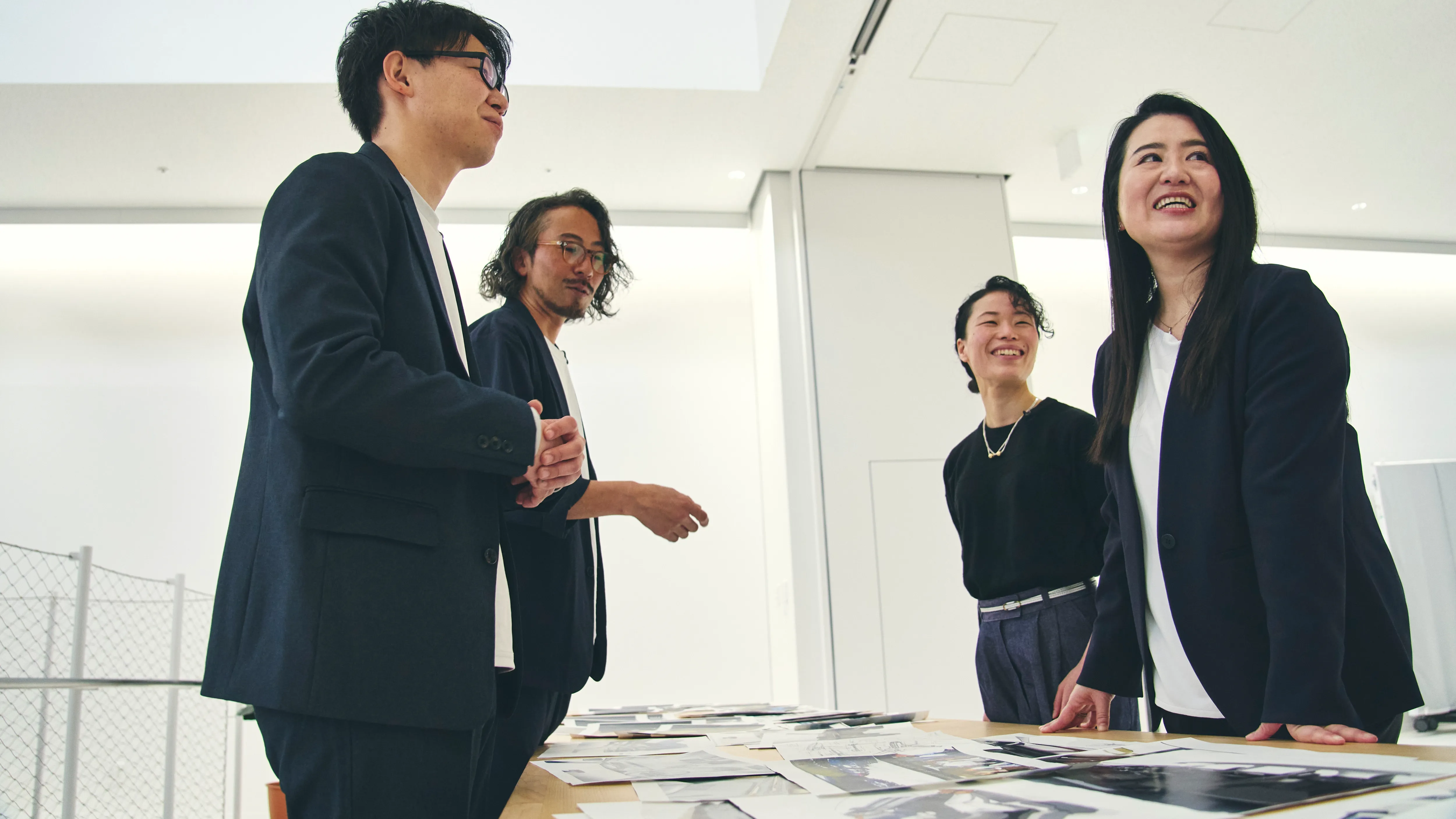 デザイナー4人の写真