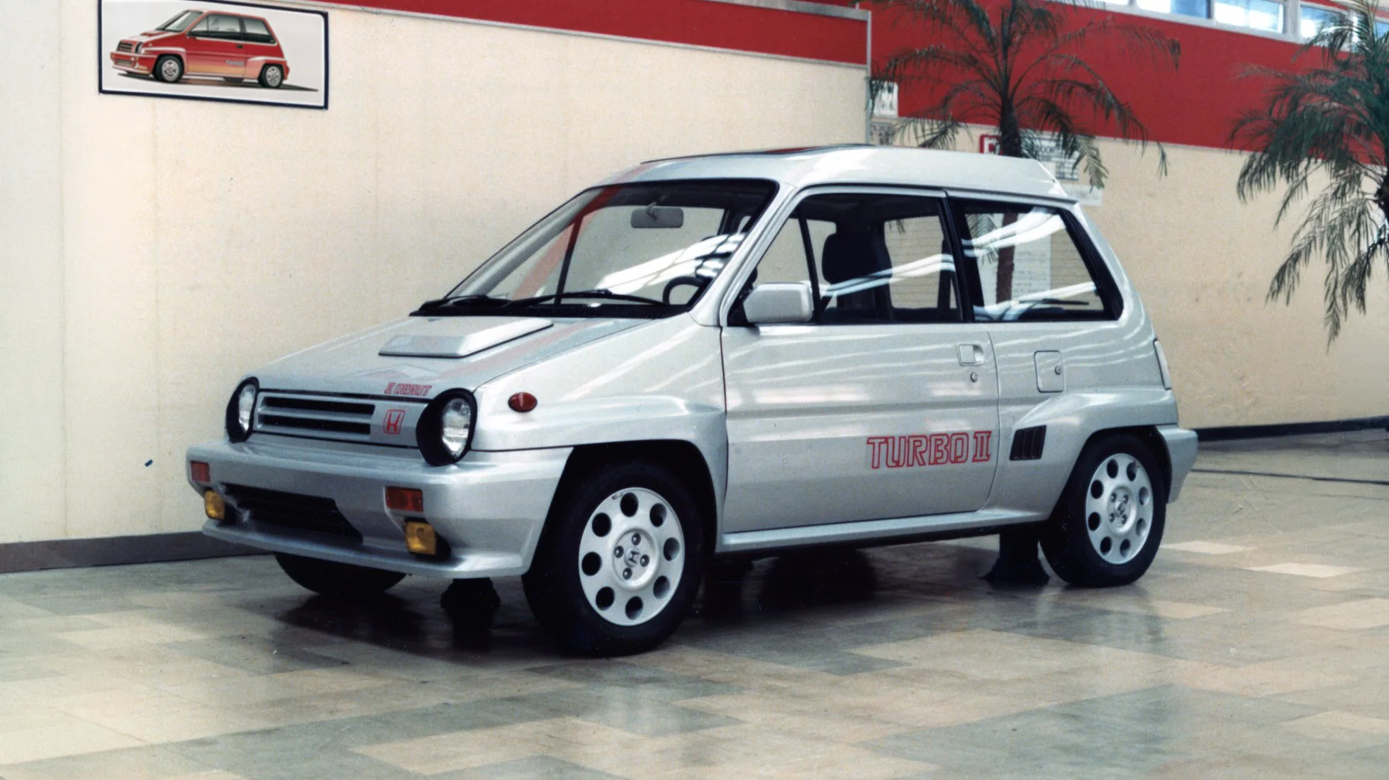 シティー・ターボII 開発中写真