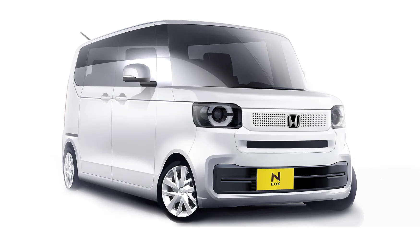 N-BOX（2023年モデル） スケッチ