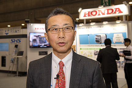 Honda エネルギービジネス開発部 加川大樹主幹