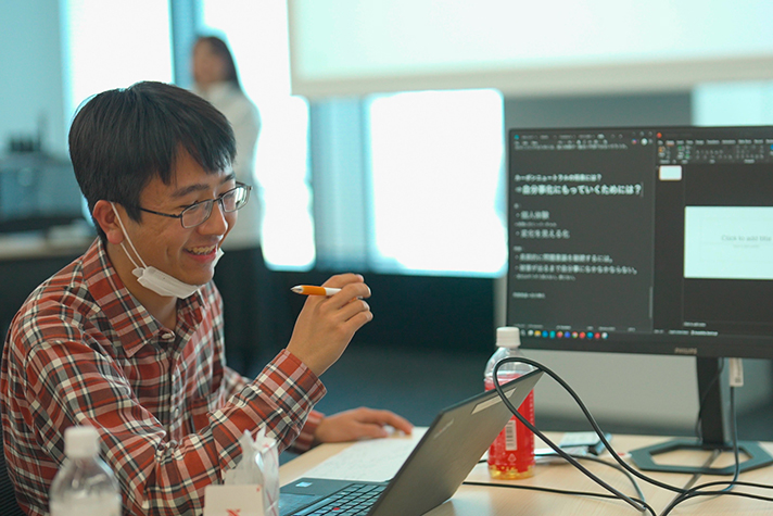 学生による環境課題に対する意見発表