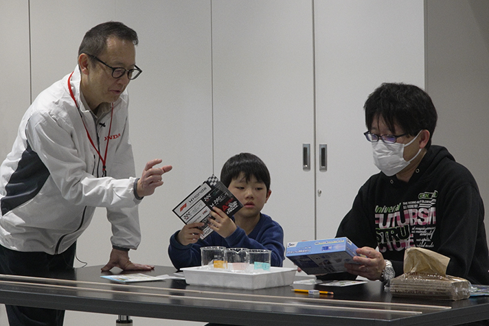 保護者の方々もサポートしてくれてました