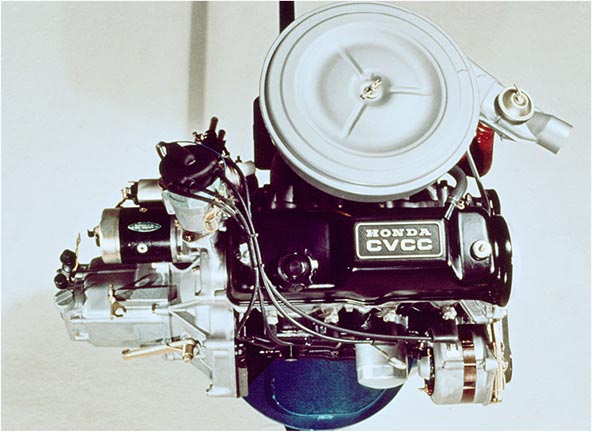 CVCCエンジン、米国マスキー法75年規制に適合