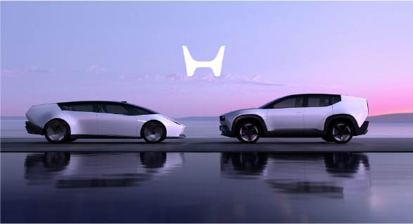 Honda 0 SALOON、　Honda 0 SUVをCES 2025で　世界初公開